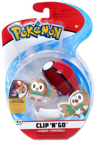 Jouet - Pokemon - Pokemon Clip N Go Brindibou   Pokeball